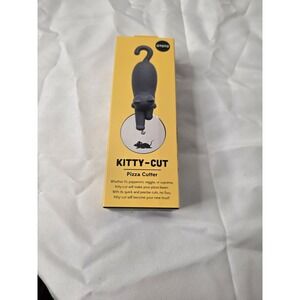 OTOTO Kitty Cut Pizza Cutter - Cutter Is Stainless Steel, Cute